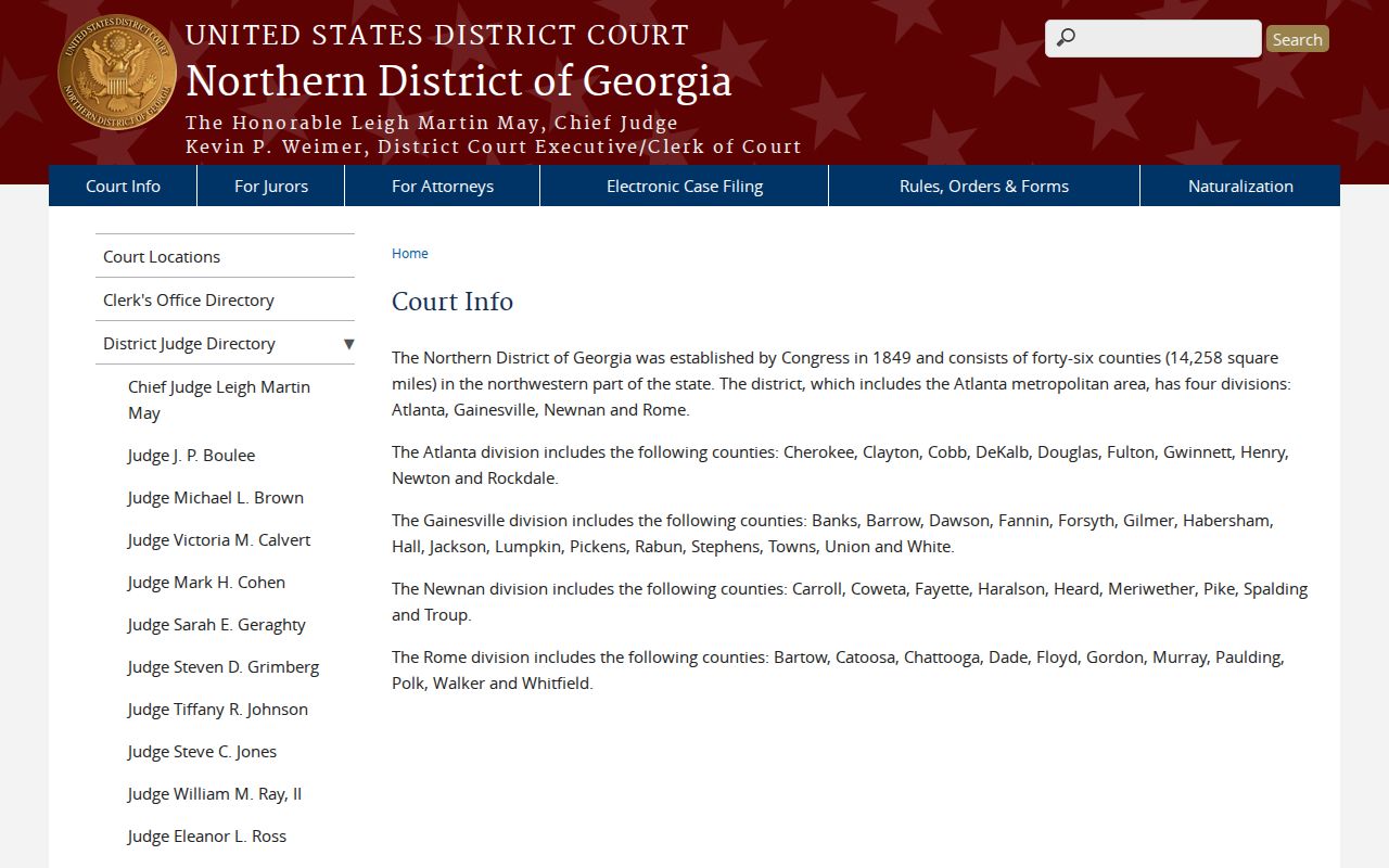 Troup County city court warrant users seeing the separate federal court route